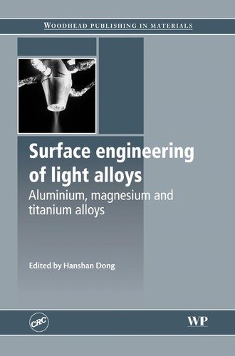 Couverture : Surface engineering of light alloys