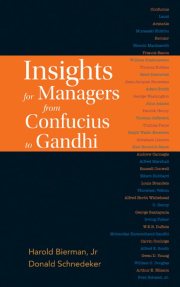Couverture : Insights for Managers from Confucius to Gandhi