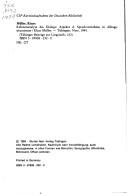 Couverture : Rahmenanalyse des Dialogs