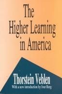 Couverture : The higher learning in America