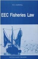 Couverture : EEC fisheries law