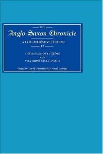 Couverture : Anglo-Saxon Chronicle 17