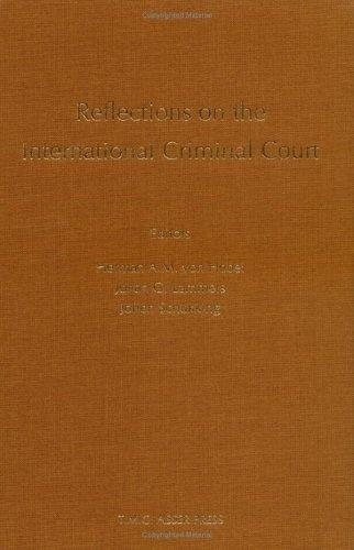 Couverture : Reflections on the International Criminal Court
