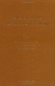 Couverture : Reflections on the International Criminal Court