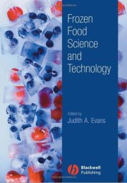 Couverture : Frozen food science and technology