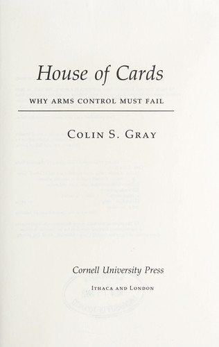 Couverture : House of cards