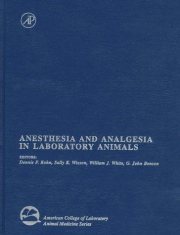 Couverture : Anesthesia and analgesia in laboratory animals