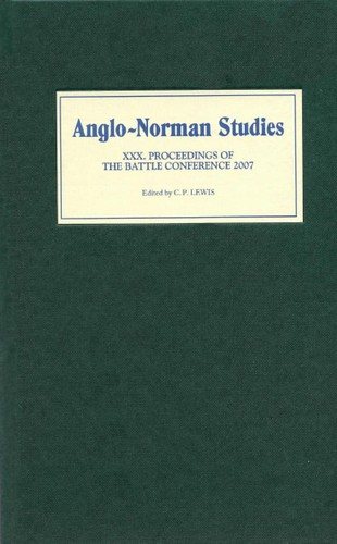 Couverture : Anglo-Norman Studies 30