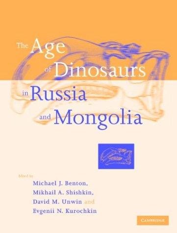 Couverture : The age of dinosaurs in Russia and Mongolia