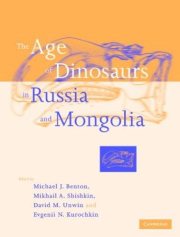 Couverture : The age of dinosaurs in Russia and Mongolia