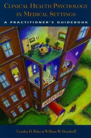 Couverture : Clinical health psychology in medical settings