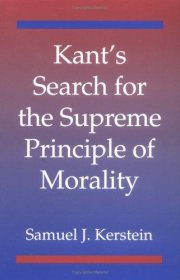 Couverture : Kant's Search for the Supreme Principle of Morality