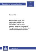 Couverture : Psychopathologie und Neuropsychologie bei Kleinhirnerkrankungen