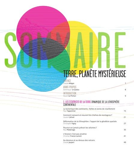 Couverture : Terre, plane  te myste rieuse