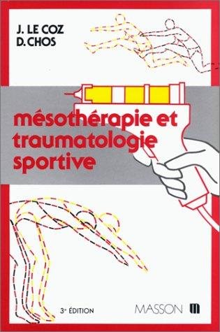 Couverture : Mésothérapie et traumatologie sportive