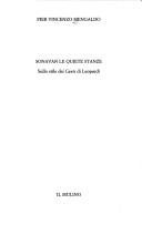 Couverture : Sonavan le quiete stanze