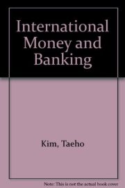 Couverture : International money and banking
