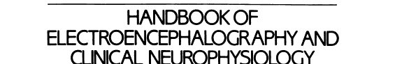 Couverture : Human event-related potentials