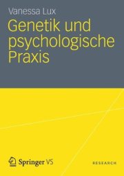 Couverture : Genetik und psychologische Praxis