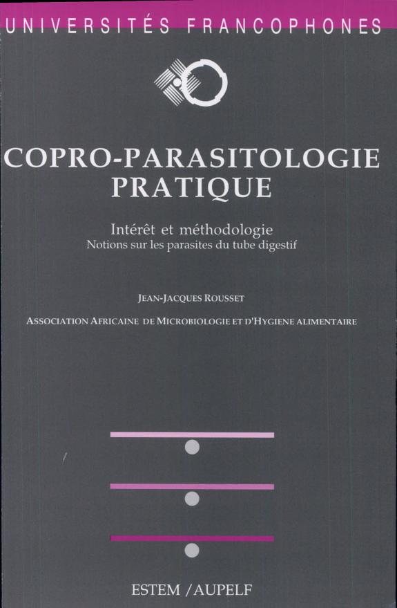 Couverture : Copro-parasitologie pratique