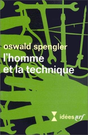 Couverture : L'Homme et la technique