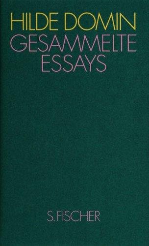 Couverture : Gesammelte Essays. Heimat in der Sprache.