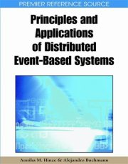 Couverture : Principles and applications of distributed event-based systems