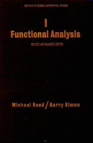 Couverture : Methods of modern mathematical physics
