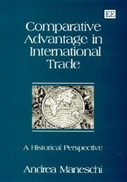 Couverture : Comparative advantage in international trade