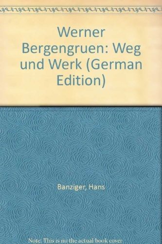 Couverture : Werner Bergengruen