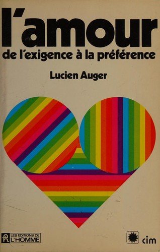Couverture : L'amour