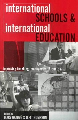 Couverture : INTERNATIONAL SCHOOLS AND INTERNATIONAL EDUCATION