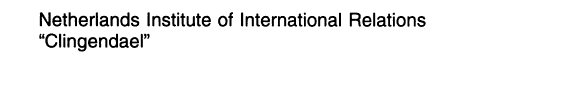 Couverture : The future of the international nuclear non-proliferation regime