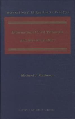 Couverture : International civil tribunals and armed conflict