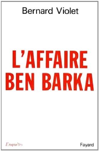 Couverture : L' affaire Ben Barka