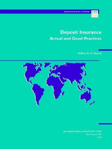Couverture : Deposit insurance : actual and good practices