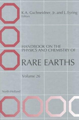 Couverture : Handbook on the Physics and Chemistry of Rare Earths 