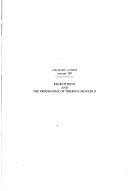 Couverture : Recruitment and the programme of Tiberius Gracchus