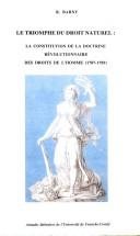 Couverture : Le triomphe du droit naturel