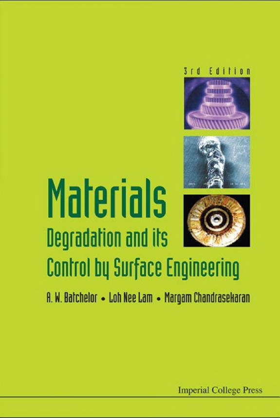 Couverture : Materials degradation and its control by surface engineering