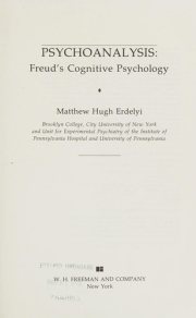 Couverture : Psychoanalysis