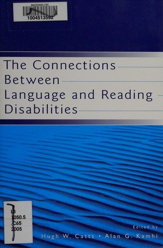 Couverture : The connections between language and reading disabilities