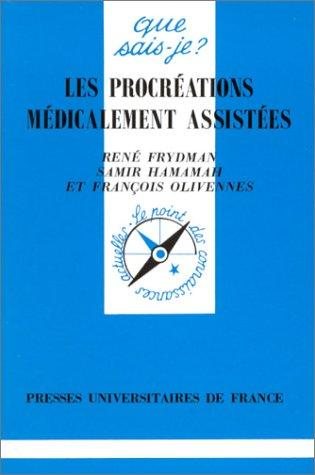 Couverture : Les Procréations médicalement assistées