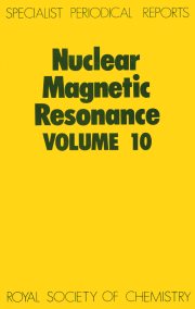 Couverture : Nuclear Magnetic Resonance