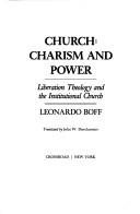 Couverture : Church, charism and power