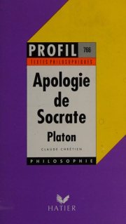 Couverture : Apologie de Socrate