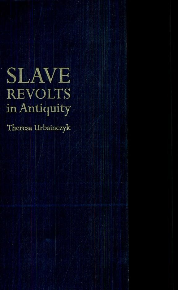 Couverture : Slave revolts in Antiquity