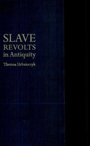 Couverture : Slave revolts in Antiquity