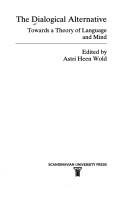 Couverture : The Dialogical alternative