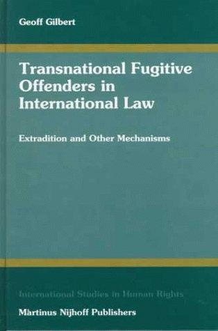 Couverture : Transnational fugitive offenders in international law